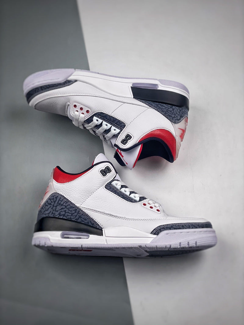 Tênis Nike Air Jordan 3 Retro SE "Denim Fire Red"