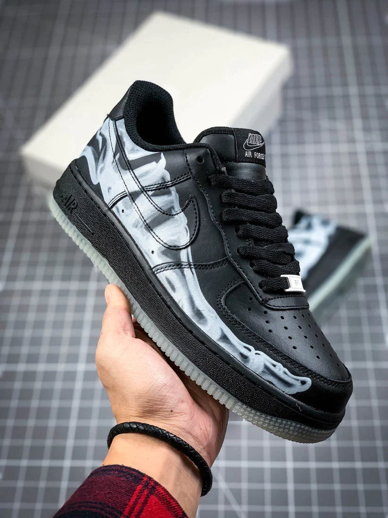 Tênis Nike Air Force 1 Low Skeleton Black