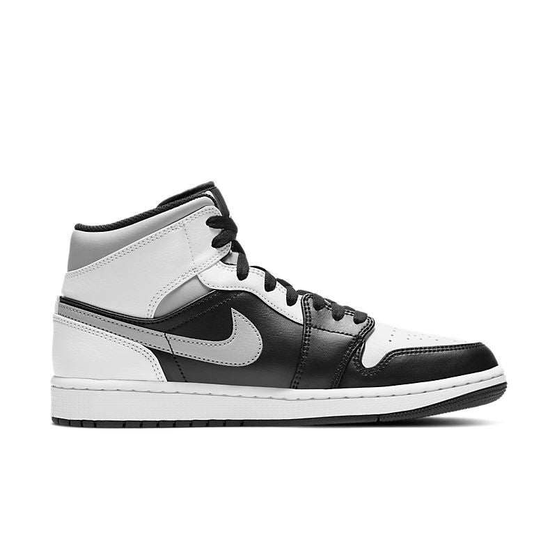 Tênis Nike Air Jordan 1 Mid White Shadow