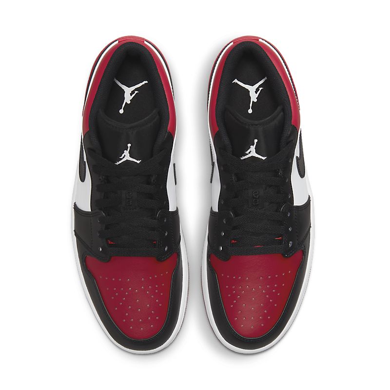 Tênis Nike Air Jordan 1 Low Bred Toe