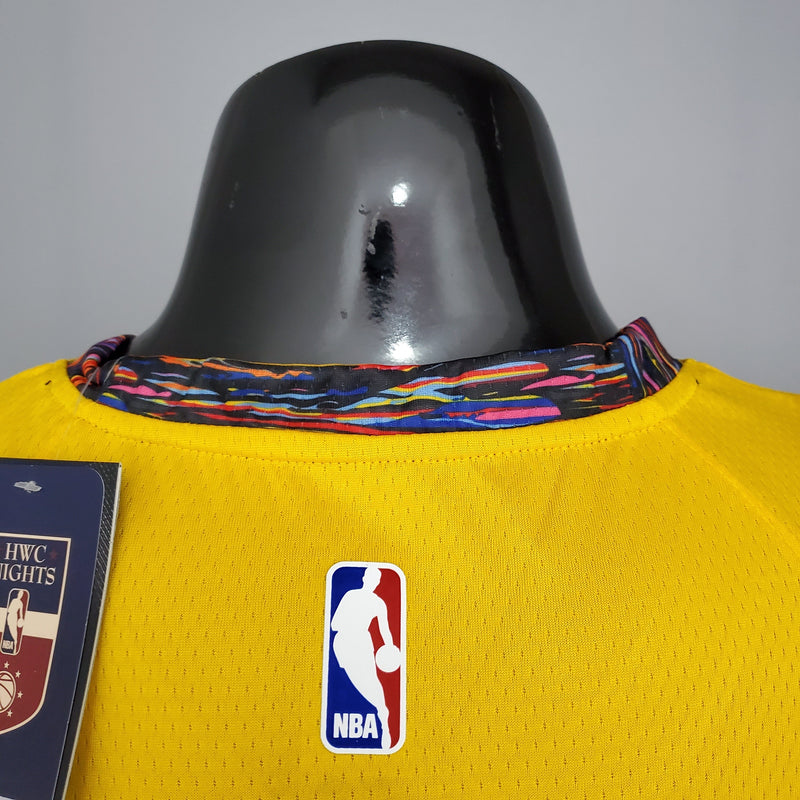 Regata Brooklyn Nets Commemorative Edition Yellow 20/21