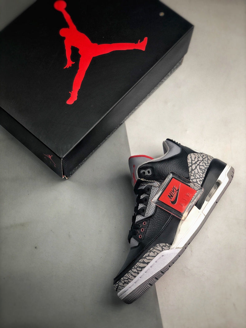 Tênis Nike Air Jordan 3 Retro "Black Cement"