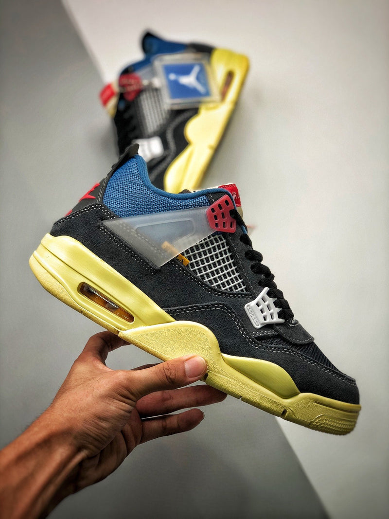 Tênis Nike Air Jordan 4 'OFF Noir'