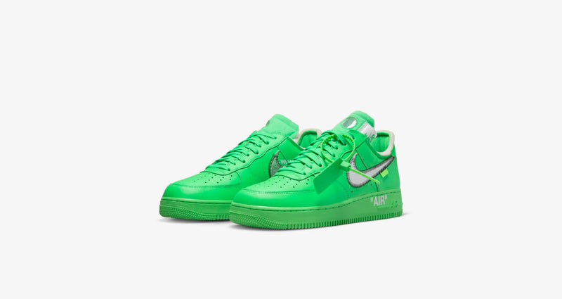 Tênis Nike Air Force Low x Off-White 'Light Green Spark Brooklyn'