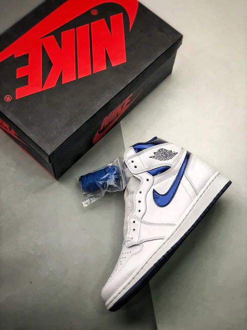 Tênis Nike Air Jordan 1 High "Metalic Navy"