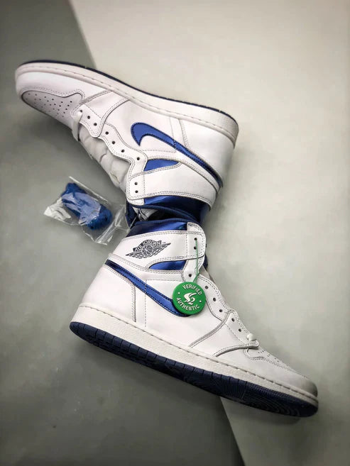 Tênis Nike Air Jordan 1 High "Metalic Navy"