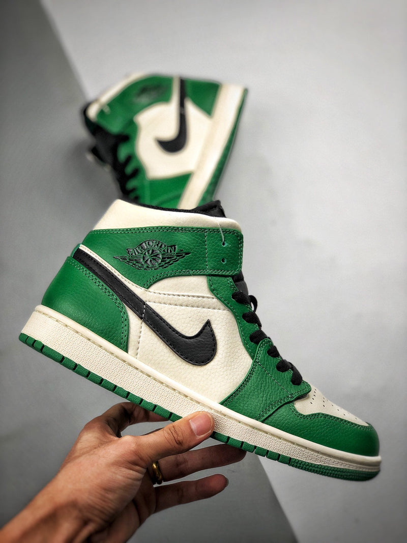 Tênis Nike Air Jordan 1 Mid SE "Pine Green"