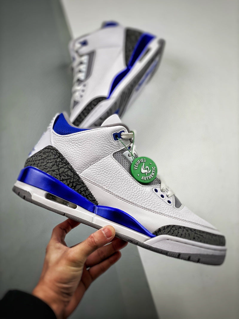 Tênis Nike Air Jordan 3 Retro "Racer Blue CT"