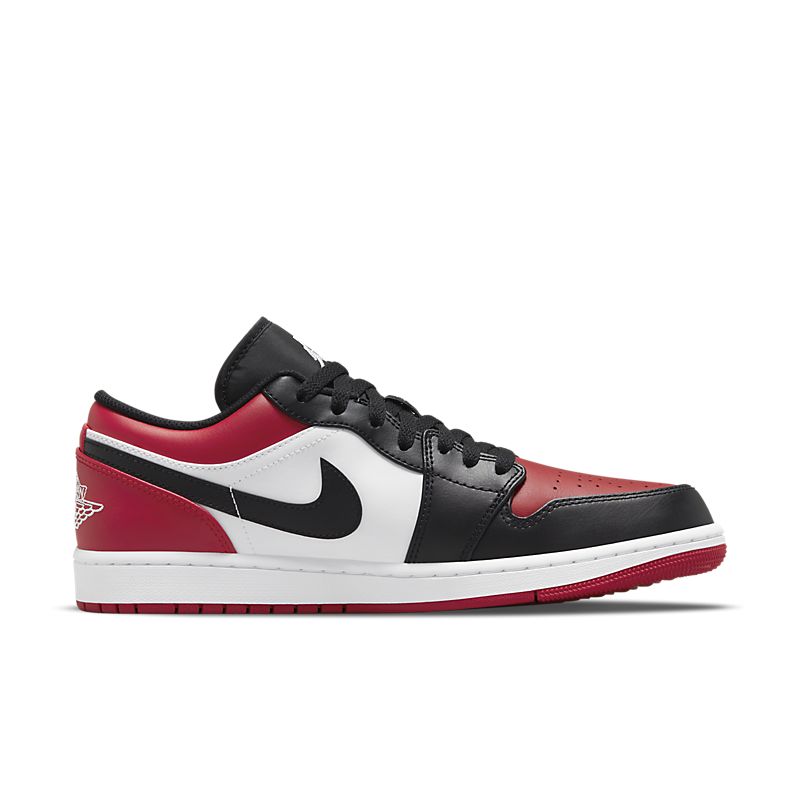 Tênis Nike Air Jordan 1 Low Bred Toe