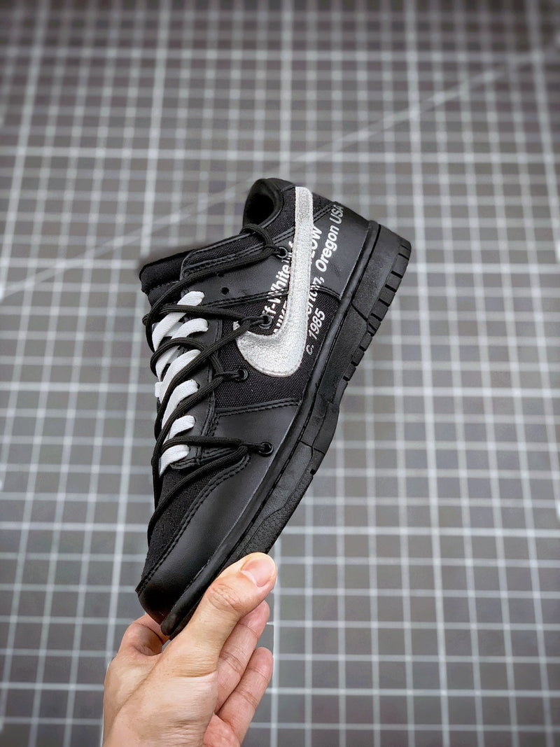 Tênis Nike SB Dunk Low x Off-White 'The 50 - Black'