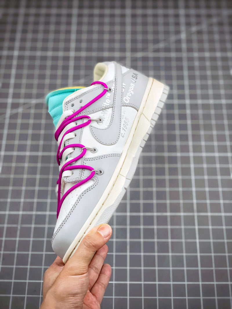 Tênis Nike SB Dunk Low x Off-White 'The 50 - Purple'