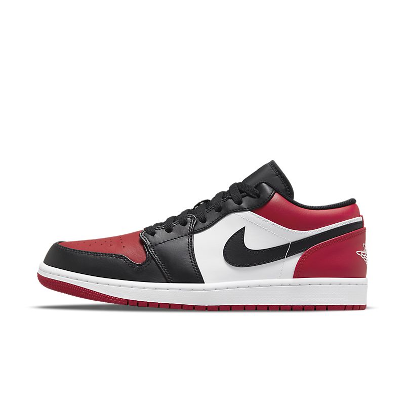 Tênis Nike Air Jordan 1 Low Bred Toe