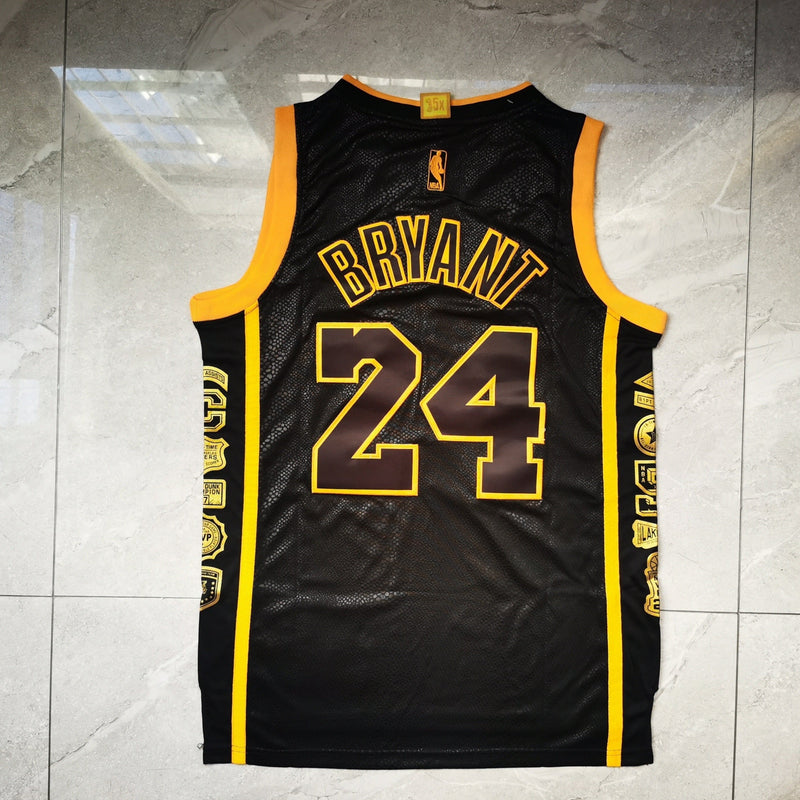 Regata Los Angeles Lakers Comemorativa Black Mamba Kobe Bryant