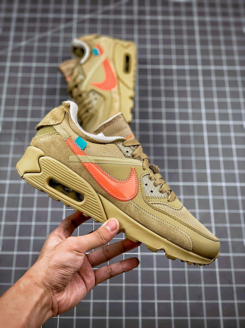 Tênis Nike Air Max 90 x OFF-White "Mocha"