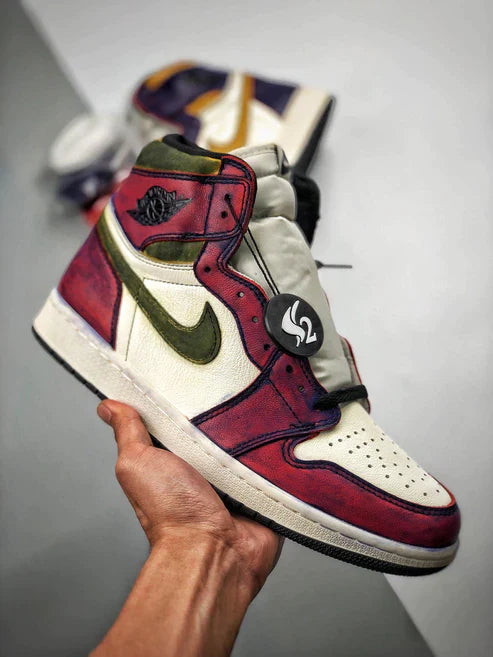 Tênis Nike Air Jordan 1 High "LA to Chicago"