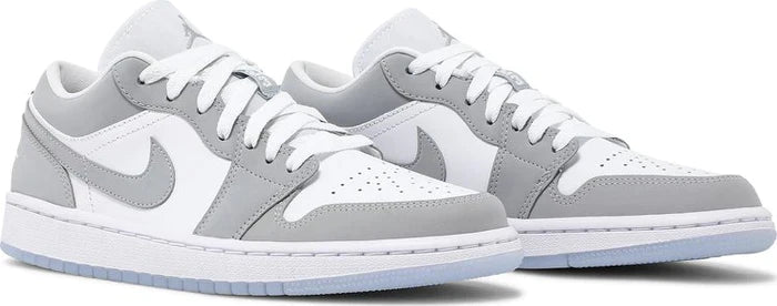 Tênis Nike Air Jordan 1 Low 'White Wolf Grey''