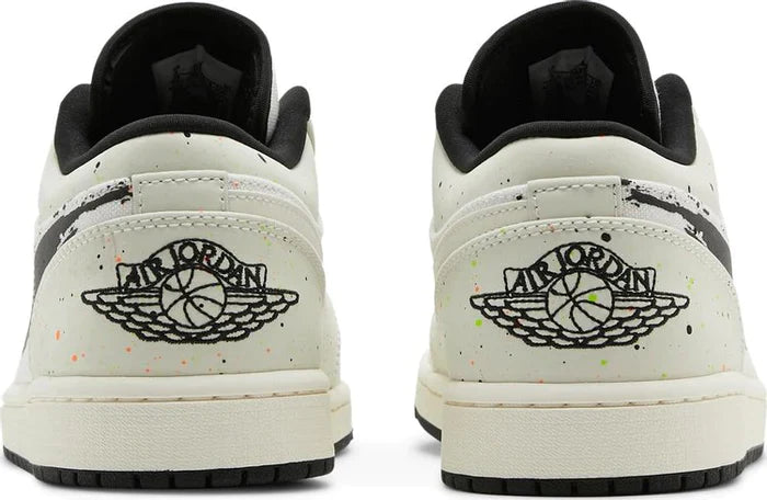 Tênis Nike Air Jordan 1 Low 'Brushstroke Swoosh - Paint Splatter'
