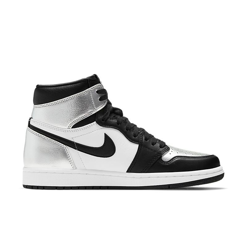 Tênis Nike Jordan 1 Retro High Silver Toe