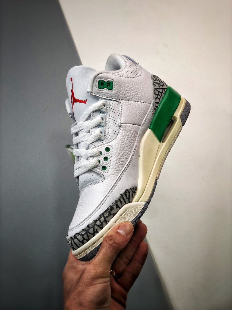 Tênis Nike Air Jordan 3 "Luck Green"