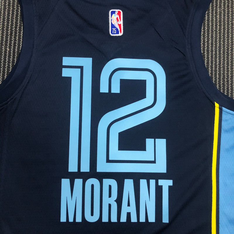 Regata Nike - Memphis Grizzlies 75TH DIAMOND ANNIVERSARY 2021-22 Ja morant  - Swingman