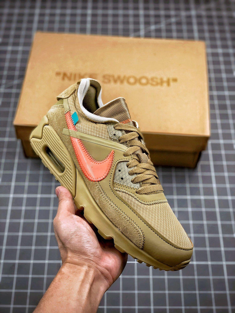 Tênis Nike Air Max 90 x OFF-White "Mocha"