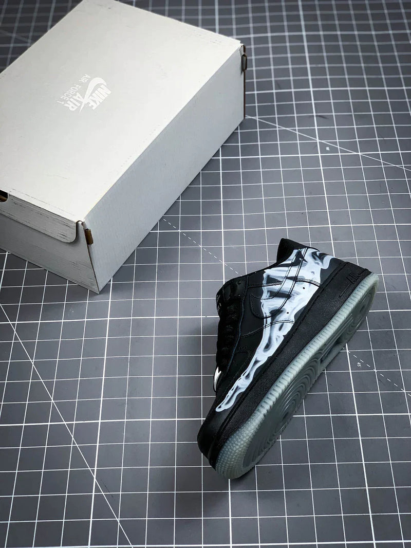 Tênis Nike Air Force 1 Low Skeleton Black