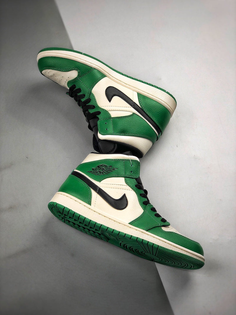 Tênis Nike Air Jordan 1 Mid SE "Pine Green"