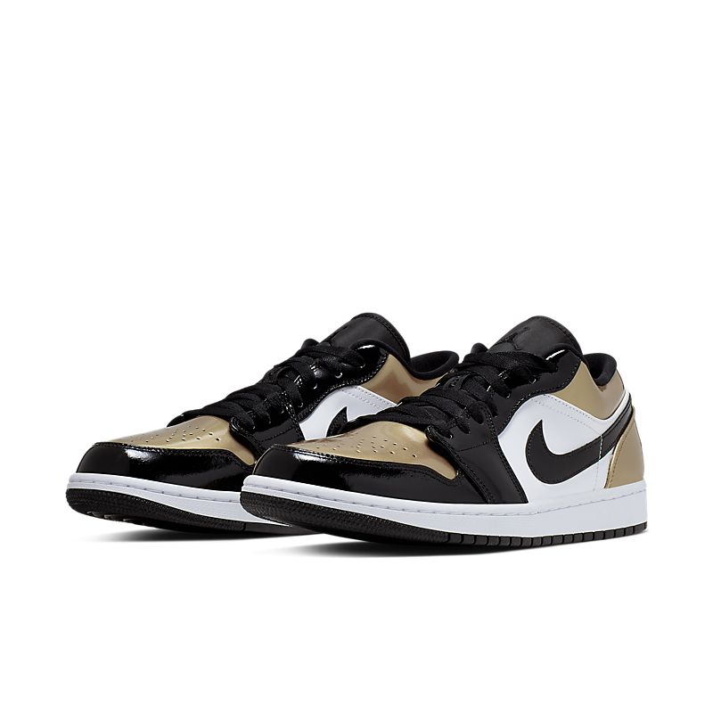 Tênis Nike Air Jordan 1 Low Gold Toe