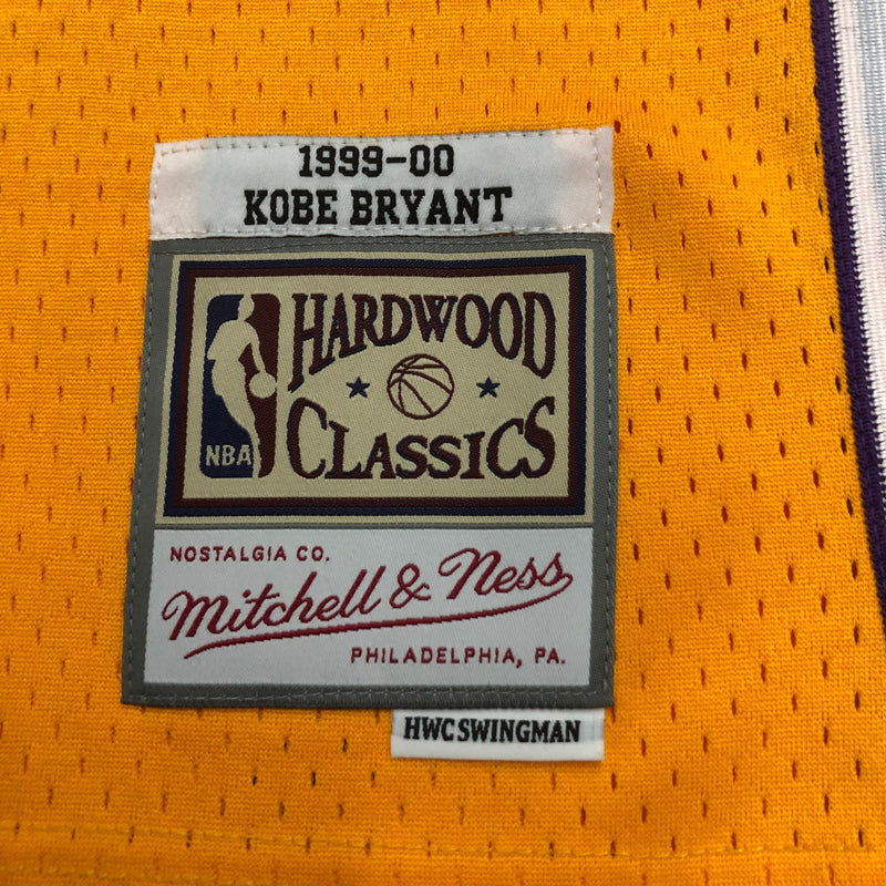 Regata Mitchell & Ness  Los Angeles Lakers 1999-00 Dourada