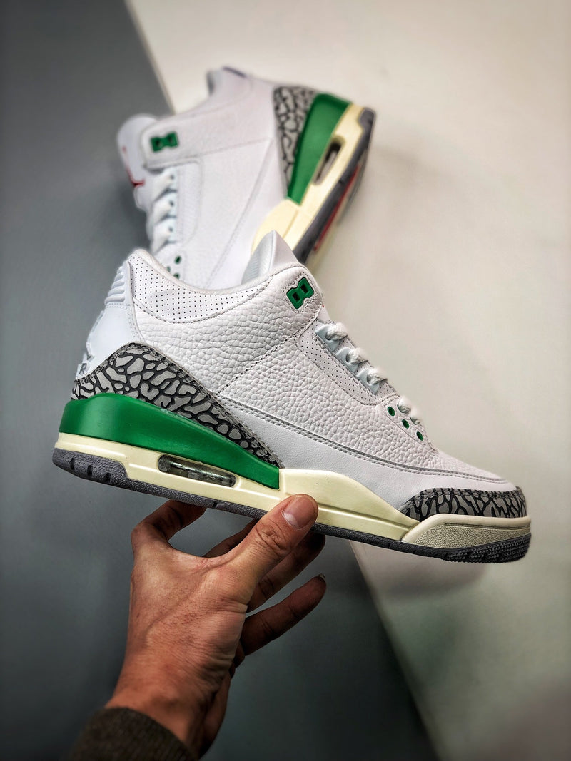 Tênis Nike Air Jordan 3 "Luck Green"