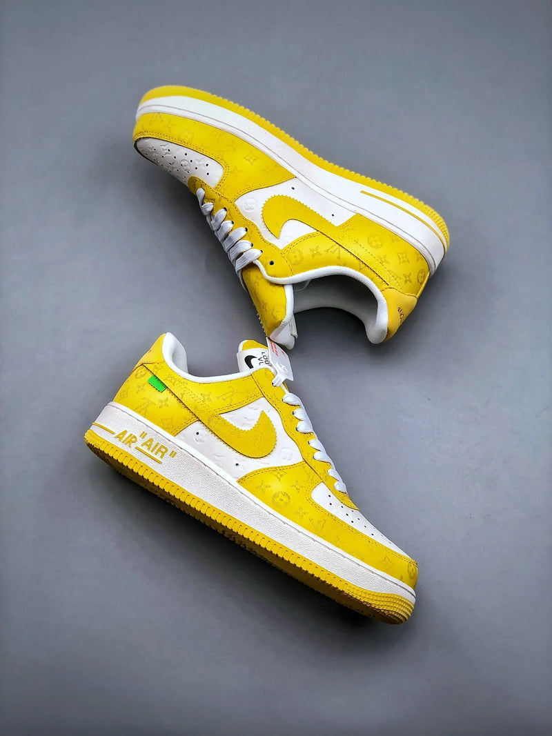 Tênis Nike Air Force 1 Low x "Louis Vuitton" Yellow