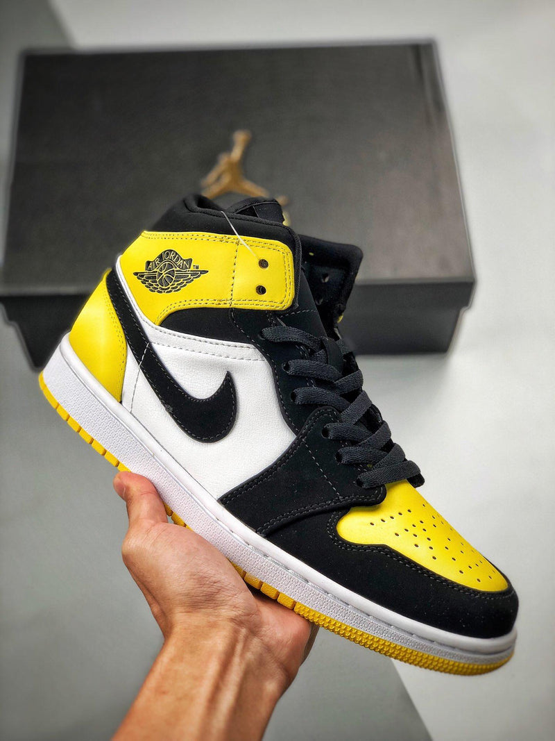 Tênis Nike Air Jordan 1 Mid SE 'Yellow Toe'