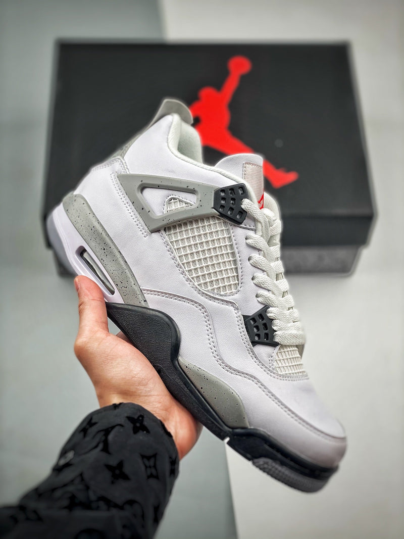 Tênis Nike Air Jordan 4 "White Cement"