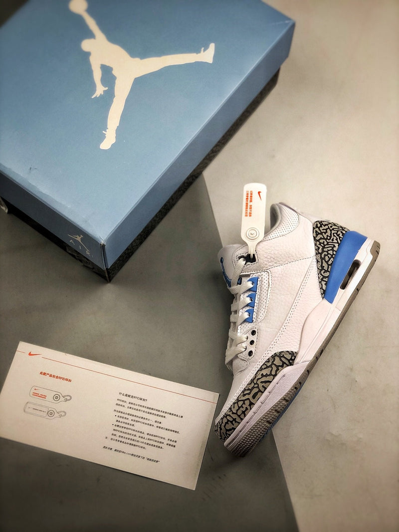 Tênis Nike Air Jordan 3 Retro "Valor Blue"