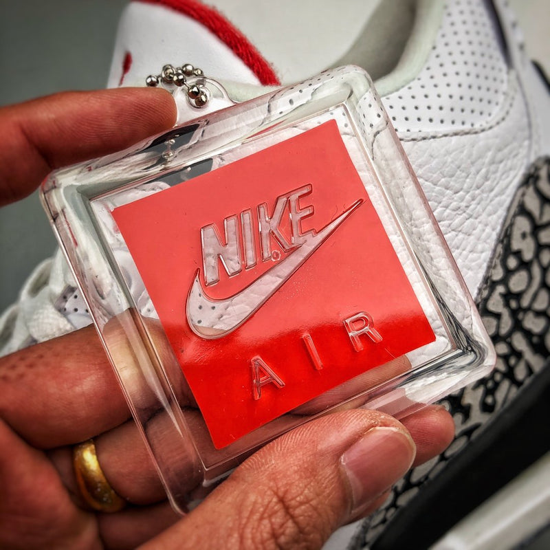 Tênis Nike Air Jordan 3 Retro "Free Throw Line White Cement"