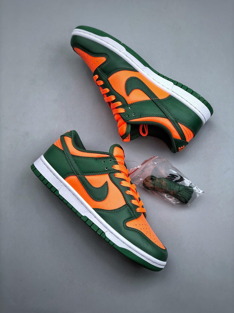 Tênis Nike SB Dunk Low "Miami Hurricanes"