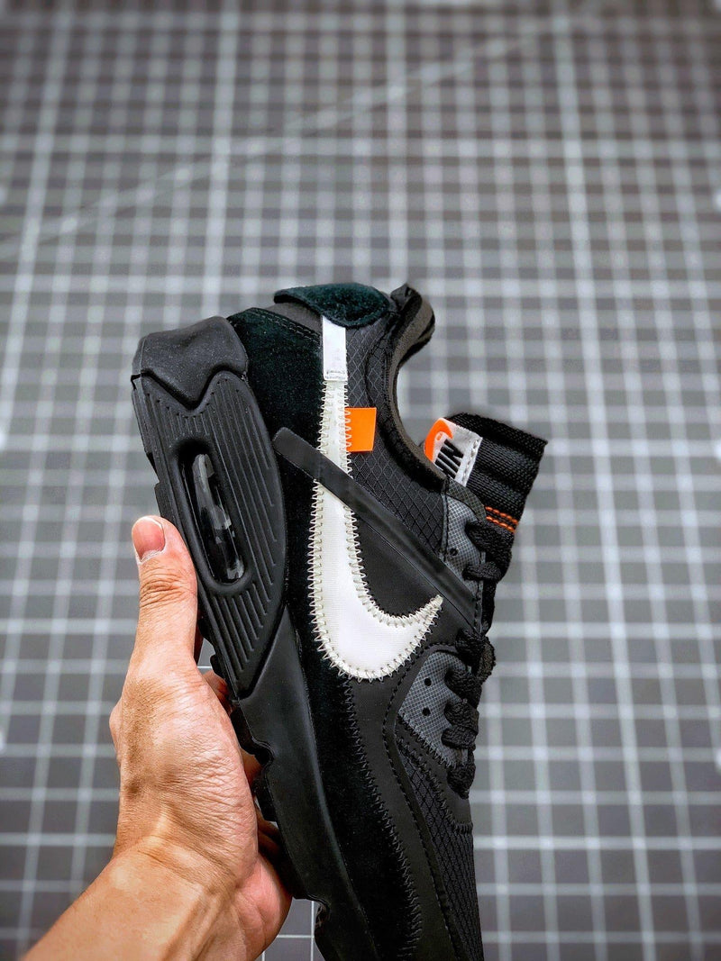 Tênis Nike Air Max 90 x OFF-White "Black"