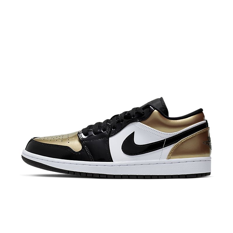 Tênis Nike Air Jordan 1 Low Gold Toe